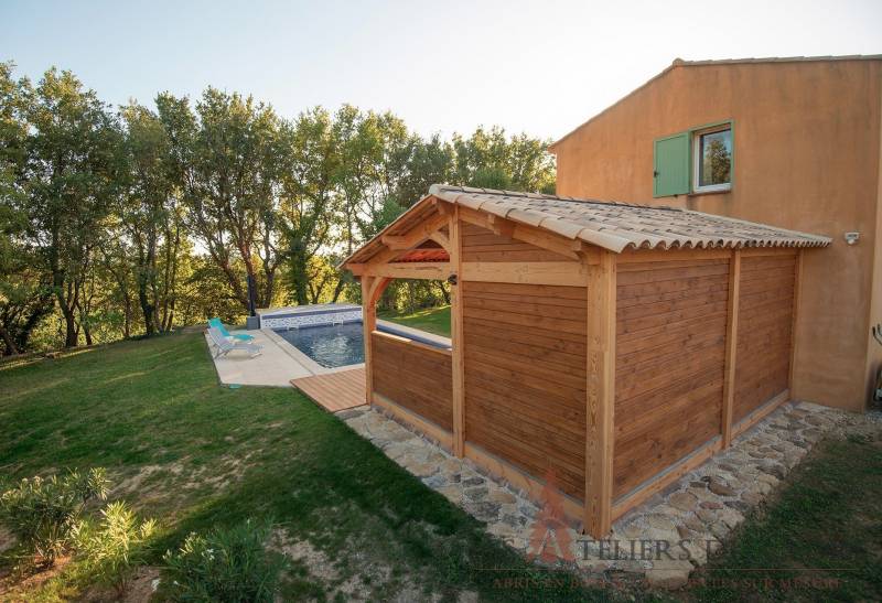 Conception d'une extension à ossature bois pour agrandir une maison à Apt