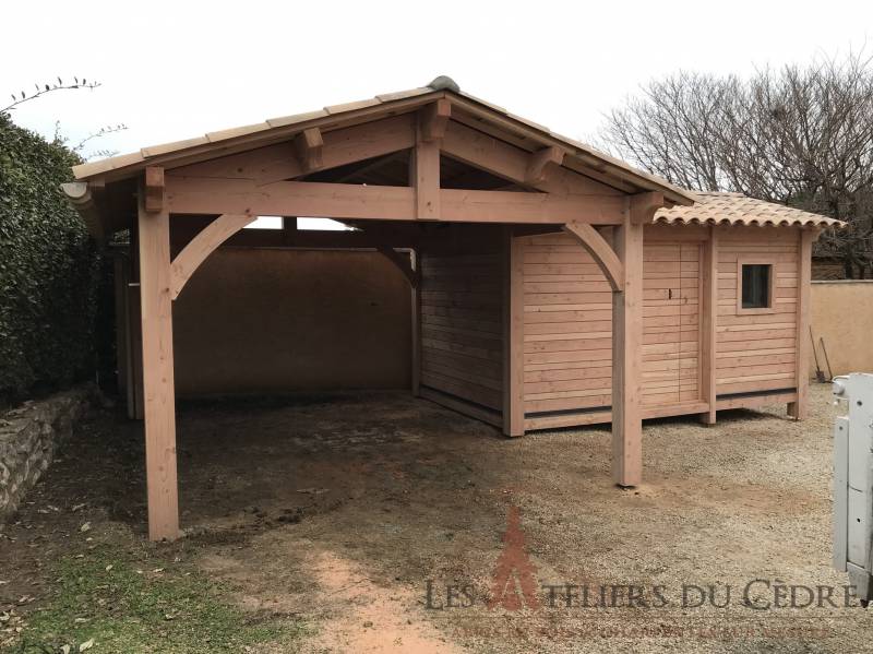 Charpentier pour conception d'une extension à ossature bois à Pertuis