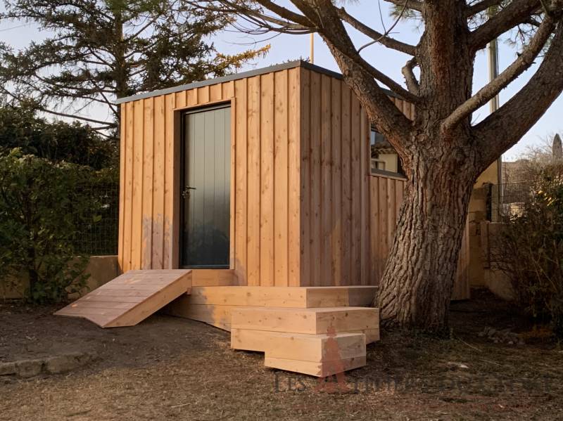 Conception et construction d'une extension à ossature bois haut de gamme à Salon de Provence (13)