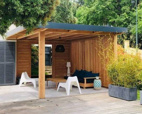 Couvrir une terrasse existante à Vitrolles 13127 avec une pergola en bois